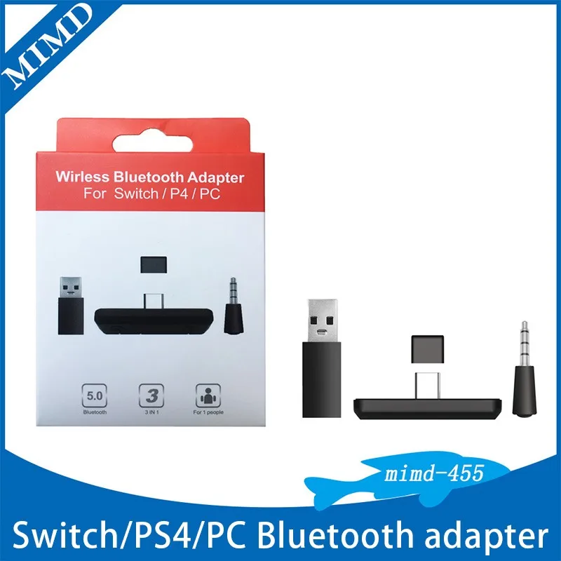 

Wireless Bluetooth Adapter USB Transmitter VF Receiver for Nintend Switch PS4 PC R9CB