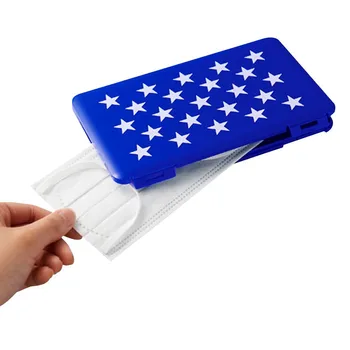 

Portable Disposable Face Masks Container Dustproof Mask Case Safe Pollution-Free Disposable Mask Storage Box Storage Organizer