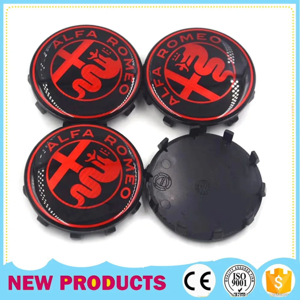 llfaith 4X 60mm Back Clip 57mm Car Wheel Center HUB Cap Curve Badge Emblem W//C HRE CHolder