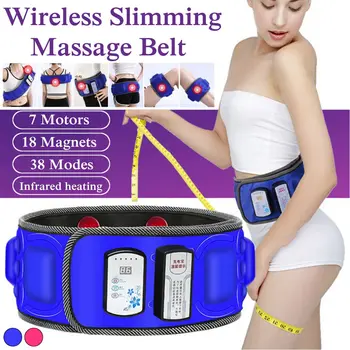 

Wireless Electric Slimming Belt Lose Weight Fitness Massage X7 Times Sway Vibration Abdominal Belly Muscle Waist Trainer 38 mode