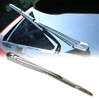 

Trim Trim Cover Rear Window Wiper New ABS Bright Silver For Honda CRV 2017-2019 1 pc