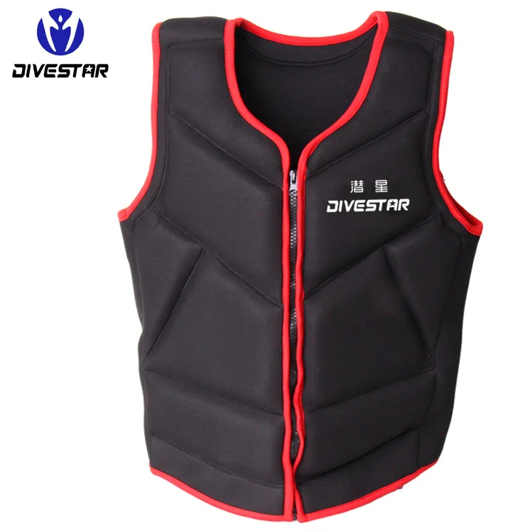 Men'S Wetsuit Vest Sleeveless Front Zipper Jumpsuit Dive For Kitesurfing Suit Diving Swimsuit Size