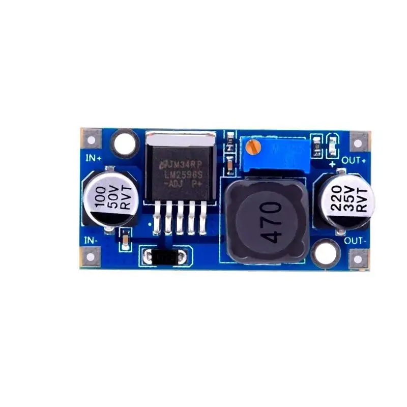 Tensão Step Down, Fonte de Alimentação, LM2596, 3.0-40V a 1.5-35V, 10 Pack