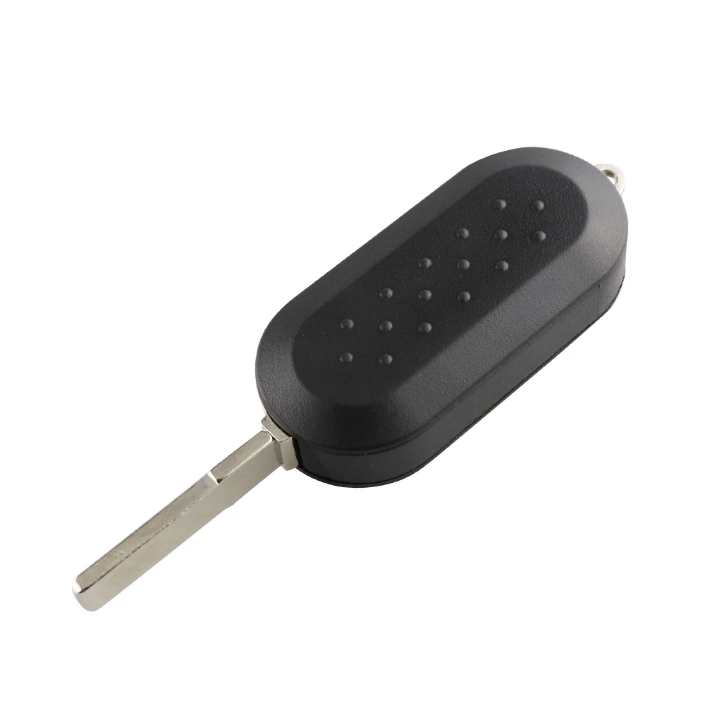 Car key shell Remote Car Key Shell Replacement For Fiat 500 Panda Punto Bravo Ducato Stilo 3 Button Flip Folding SIP22 Blade