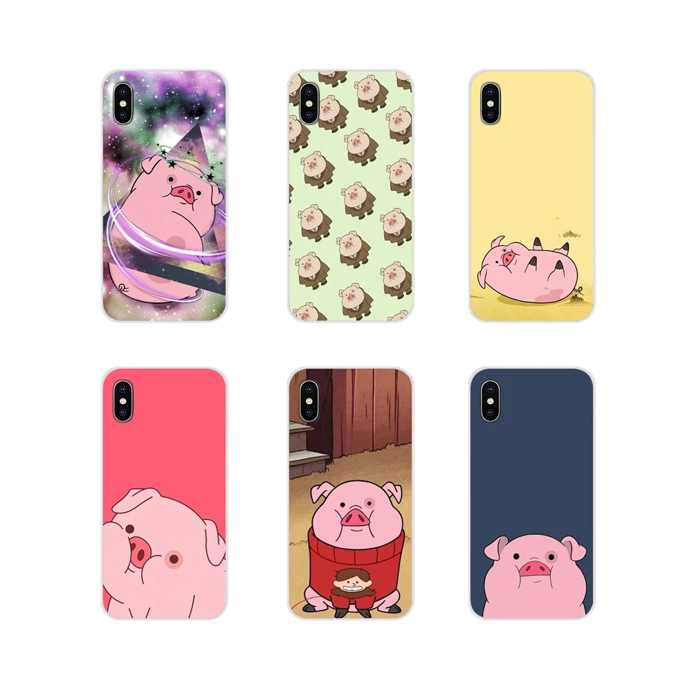 

Cartoon Anime Gravity Falls pig Soft Transparent Cases Covers For Huawei Mate Honor 4C 5C 5X 6X 7 7A 7C 8 9 10 8C 8X 20 Lite Pro