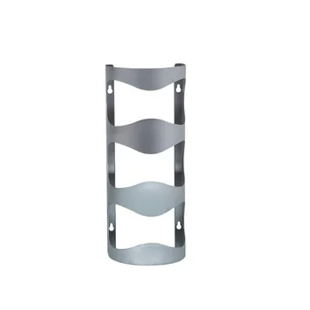 

Dining Room Bottle Holder Storage Wall Hanging Organizer Home Bar Wine Rack Suspension Stainless Steel Anti-fall Stand Kitchen