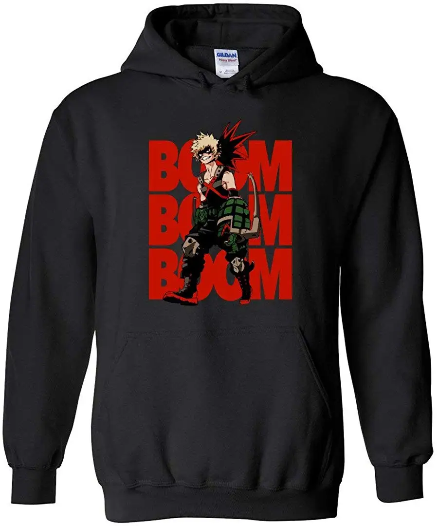 Kacchan Boom Bakugo My Hero Academy Inspired унисекс пуловер с капюшоном для мужчин/женщин мужчин и