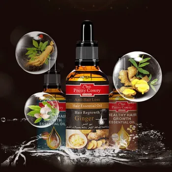 

Natural Ginger/Ginseng/Garlic Anti-hair Lose Essential Oil Series Nourishing Hair Care Hair Growth Oil