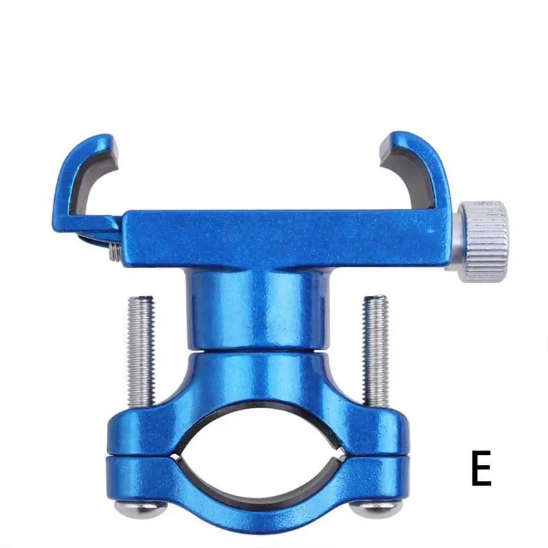 Mounted Bracket Holder Adjustable Bicycle Phone Holder Mental Bike Handlebar Clip Stand For Universal Mobile Cellphone - Цвет: E