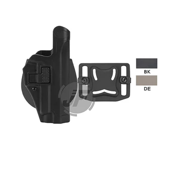 

Tactical Serpa Level 2 Auto Lock Duty Quick Right Hand Belt Loop Pistol Holster Full Length Pistol Case For Sig Sauer P226 P229