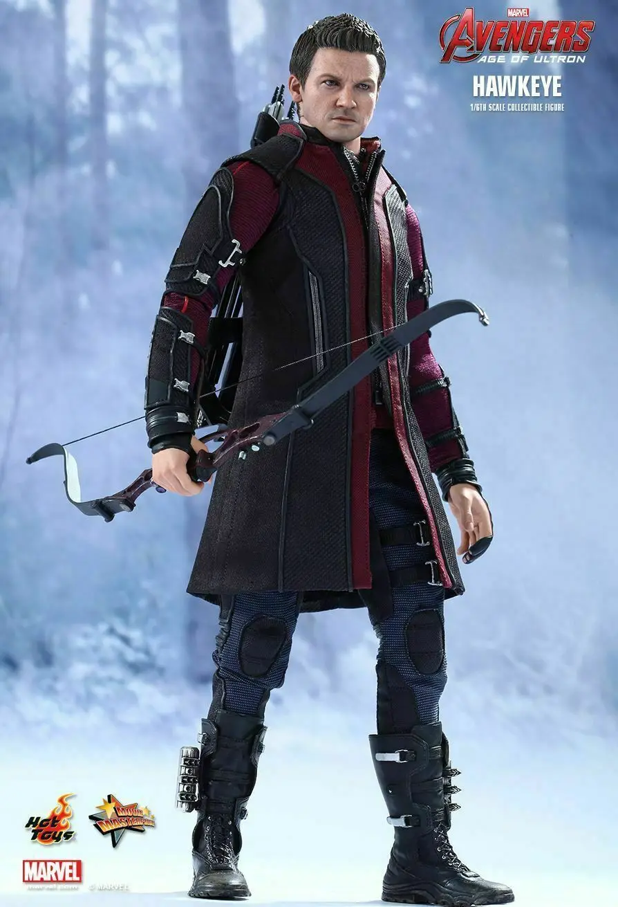 Горячие игрушки 1/6 hawkeye clint barton фигура фигура|Игровые фигурки и трансформеры| |