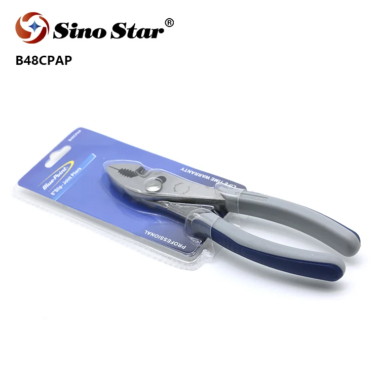 Snap on/Blue Point B48CPAP ручной инструмент, плоскогубцы с двойным соединением, мягкие ручки