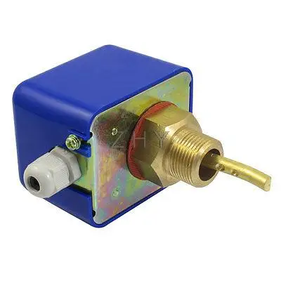 

AC 220V 3A SPDT G3/4" Blue Shell Water Paddle Flow Control Switch