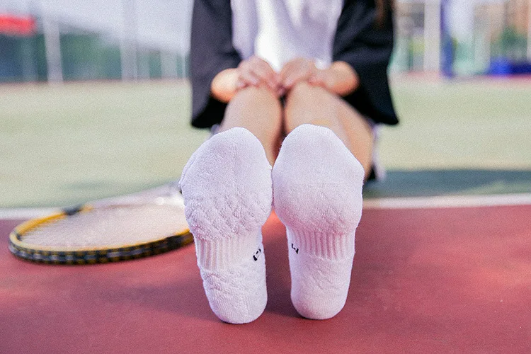 Впитывающие пот сборные Valleyball спорт, бадминтон носки для полотенец спортивные носки для мальчиков и девочек-подростков уличные толстые носки 35-46