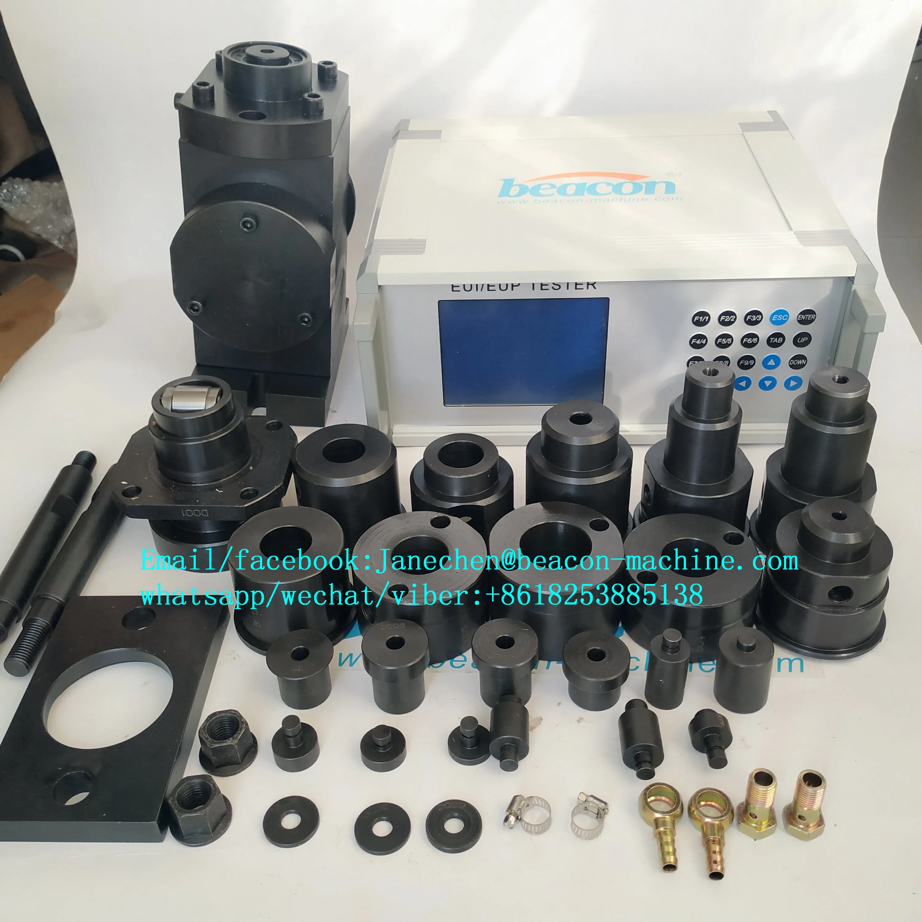 simple type EUI/EUP Tester with Cambox and Camshaft 3 camshafts 10 adapters common rail test bench |