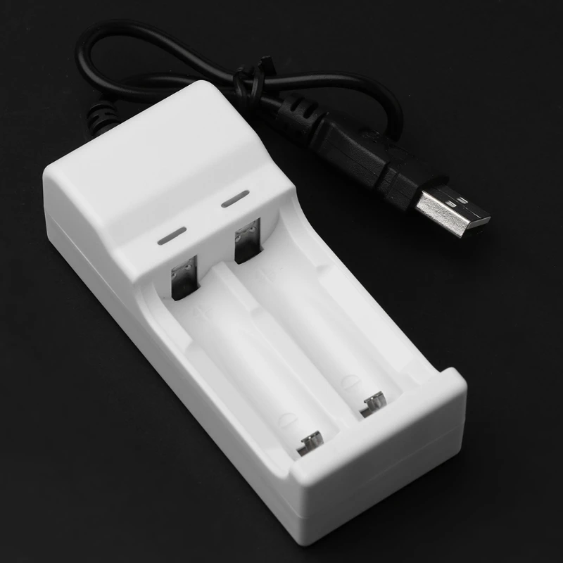 

Intelligent 2 Slots 1.2V USB Charger for rechargeable NiMH NiCd AA AAA Battery U4LD