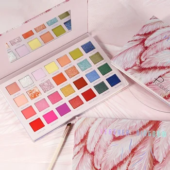 

28 Color Matte Eyeshadow Palette Eye Shadow Professional Makeup Diamond Waterproof Durable Pigment Cosmetics New