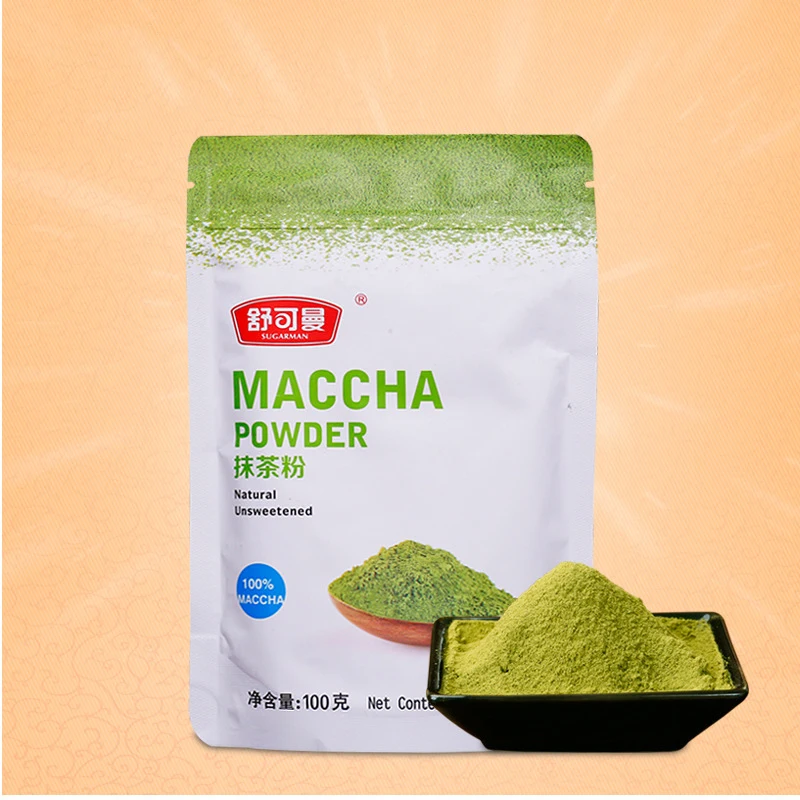 100g Organic Mini Matcha tea Bag Powder Pure Portable Green Professional Kitchenpaper Bags | Дом и сад