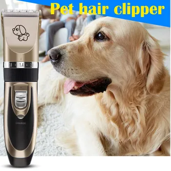 

Dog Shaver Clippers Low Noise Rechargeable Cordless Electric Quiet Hair Clippers Haircut For Barber Ceramic Blade Nozzles