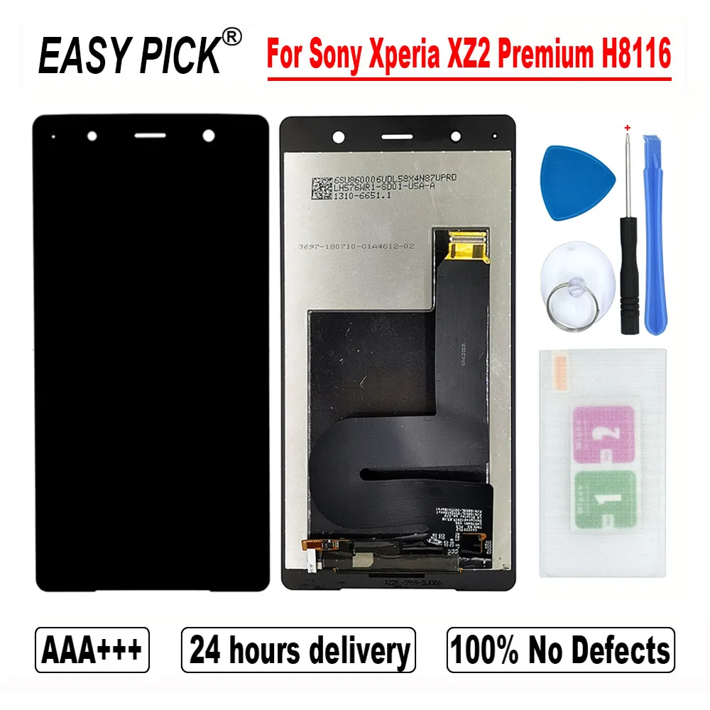 2160*3840 5 8 &quotдля Sony Xperia XZ2 Premium H8116 ЖК-дисплей сенсорный экран дигитайзер сборка для