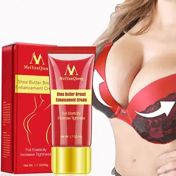 

Natural Plant Type Shea Chest Cream Breast Enlargement Cream Bust Enhance Massage Cream Firming Lifting Cream Fast Dropshipping