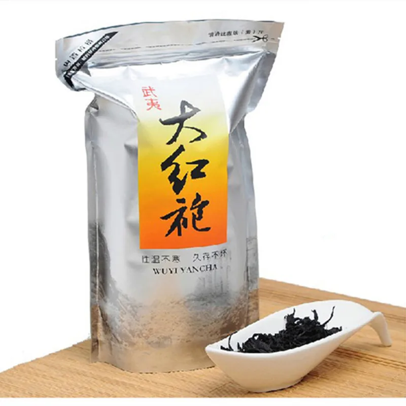 500 г Китайский Чай Да Хун Пао Большой красный халат Улун чай оригинальная зеленая еда Wuyi Rougui чай для здоровья похудения