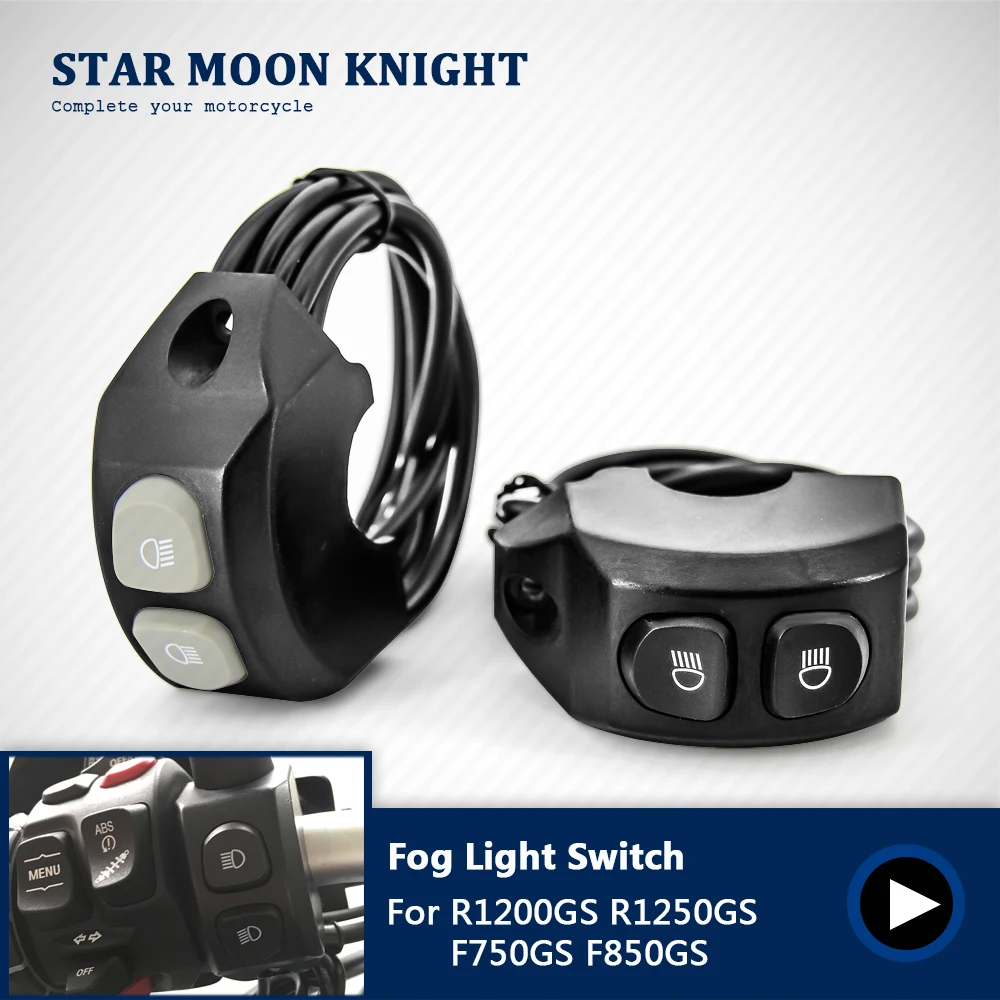 

Кнопочная Кнопка контроллера ручки для BMW F750GS F850GS R1250GS R1200GS ADV LED противотуманная фара Интерком лобовое стекло Лифт