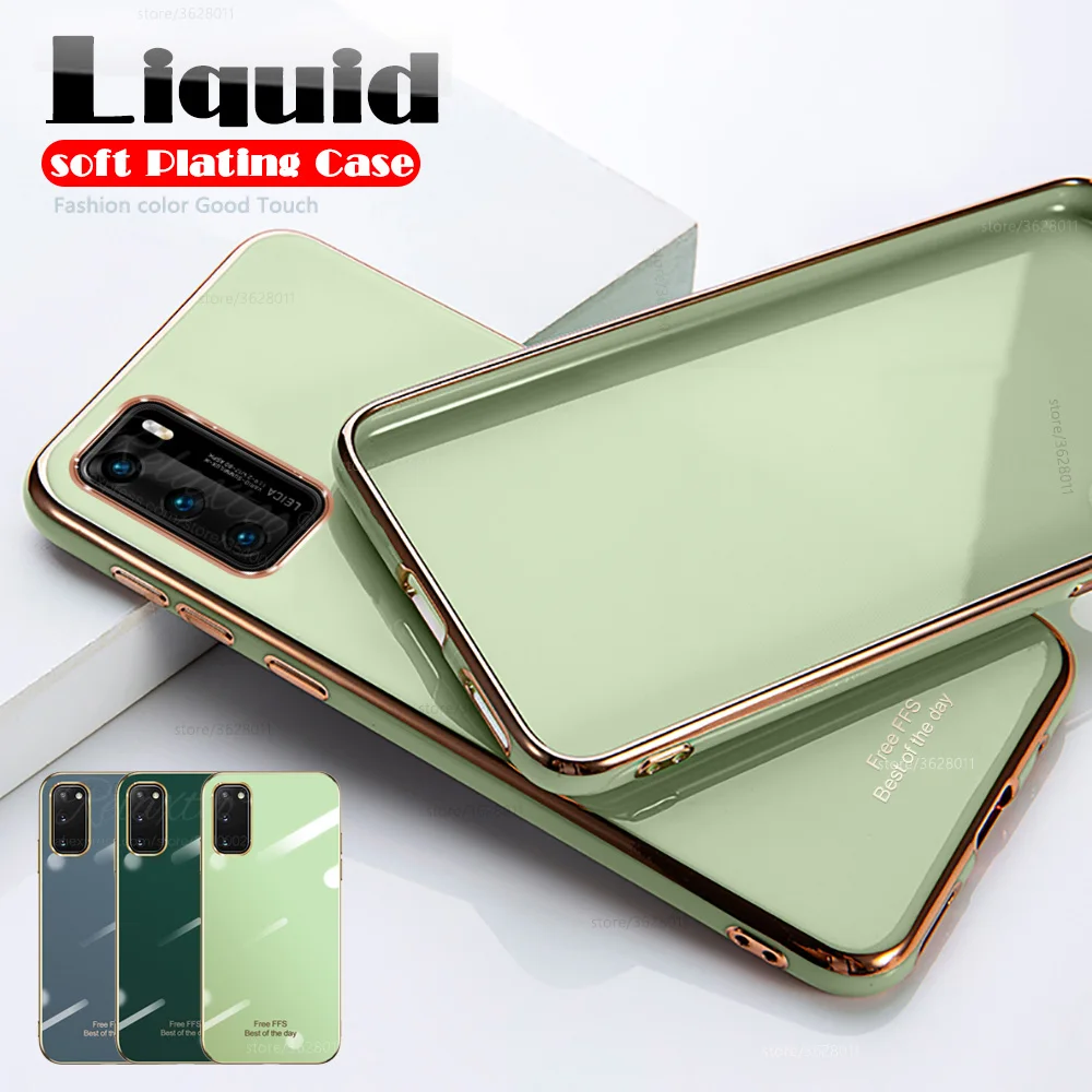 Funda Magnética De Cuero Para Teléfono Huawei, Carcasa De Silicona Para Huawei P30 P40