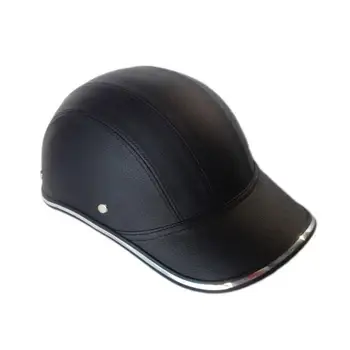 

Helmet Universal Adjustable ABS+PU Outdoor Safety Cycling Half Open Face Motorcycle Baseball Cap