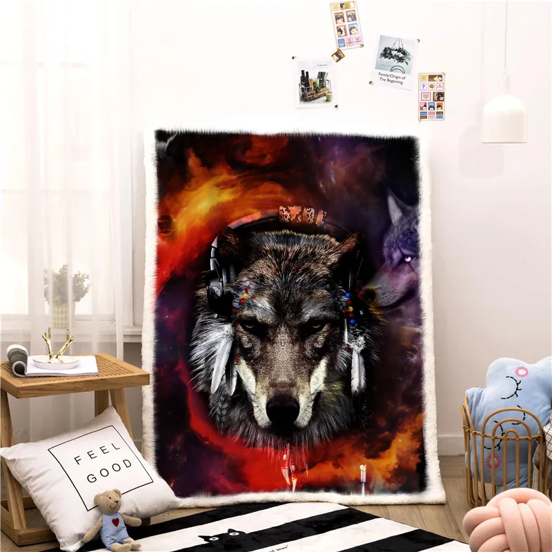 Мягкое Флисовое одеяло с рисунком единорога для кровати/дивана, 150x200 см
