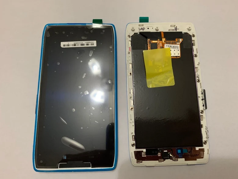 100% оригинал для Moto Droid Razr XT912 XT910 ЖК экран с сенсорным дигитайзером рамка в сборе