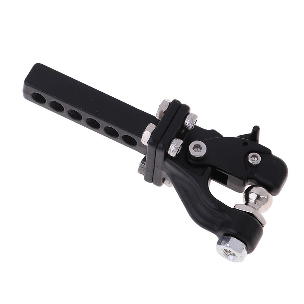 Metal Adjustable Drop Hitch Receiver for Traxxas 4 -4 RC Rock Crawler