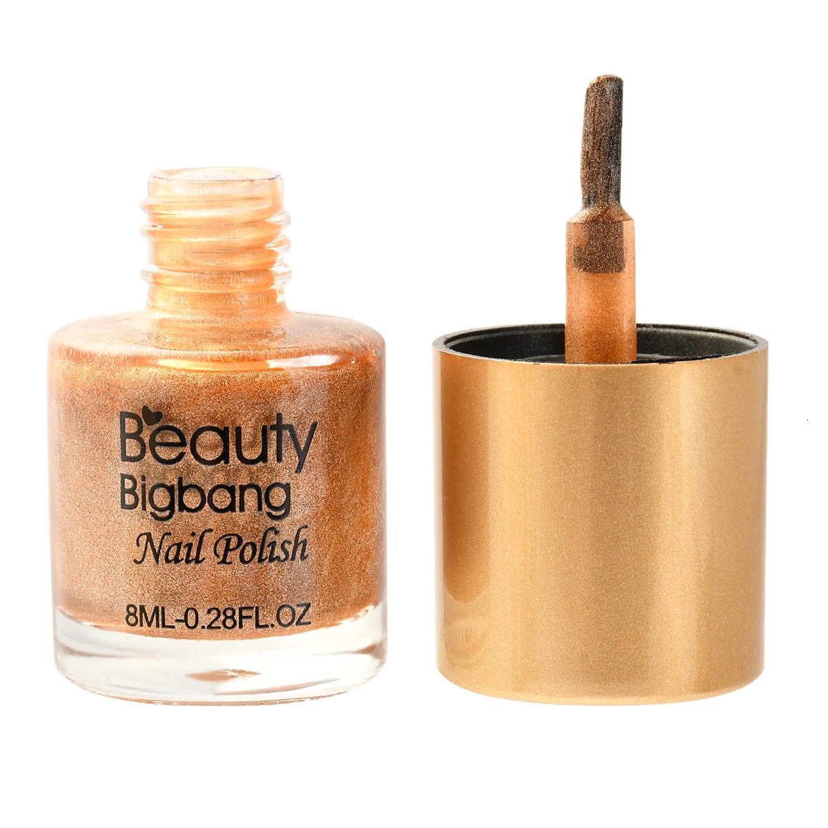 2 BeautyBigBang, 8 мл, 12 цветов, голографический лак с голографическим блеском, лак для ногтей, эффект голограммы, лак для ногтей, искусство, синий блеск, лак для ногтей - Цвет: 2