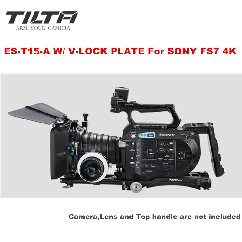 Комплект для штатива Tilta ES-T15-A FS7 базовая пластина плечевой упор 4*4 Матовая коробка