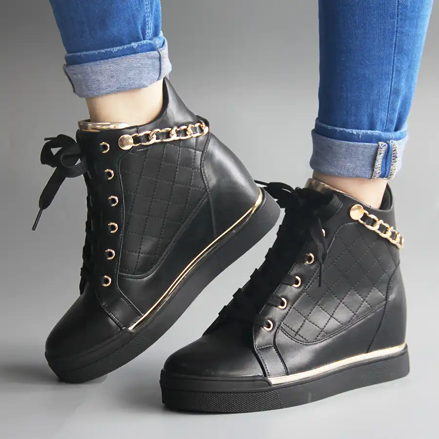 hidden heel sneakers for ladies