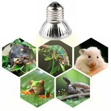 BRELONG UVA + UVB 3.0 Pet Reptile Lamp UV Auxiliary Heat Lamp Amphibious Lizard Temperature Controller LED Heating Bulb 75W
