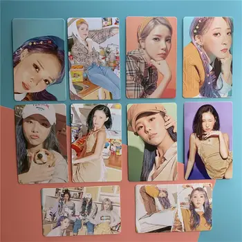 

Kpop Mamamoo 2020 Season Greetings Photocard Self Made Round Corner Cards 10pcs