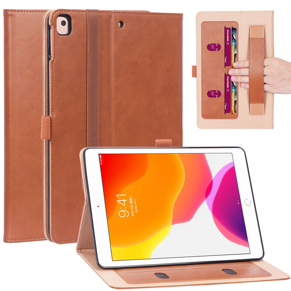 Чехол для iPad 10,2, умный чехол, чехол для планшета, держатель для iPad 7th gen/iPad Air 3, iPad Pro 10,5, откидная подставка, Чехол+ пленка+ ручка
