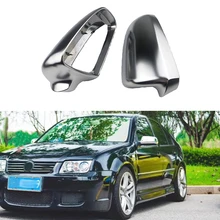 

Easy installation for V W GOLF 4 Passat B5 Santana 2000 Bora Classic high quality Mirror Cover Caps Rearview Side Mirror Cap
