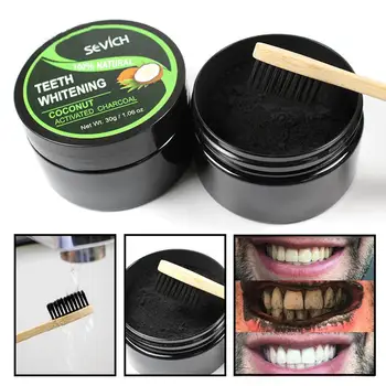 

BellyLady 30g Activated Charcoal Teeth Powder Teeth Whitening Hygiene Dental Oral Tooth Care