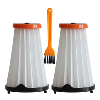 

2x Lamellar Filter Internal Filter Fine Filter Replace For AEG CX7-45ANI, CX7-45SR Vacuum Cleaner Sweeper Cleaning Brush Filters