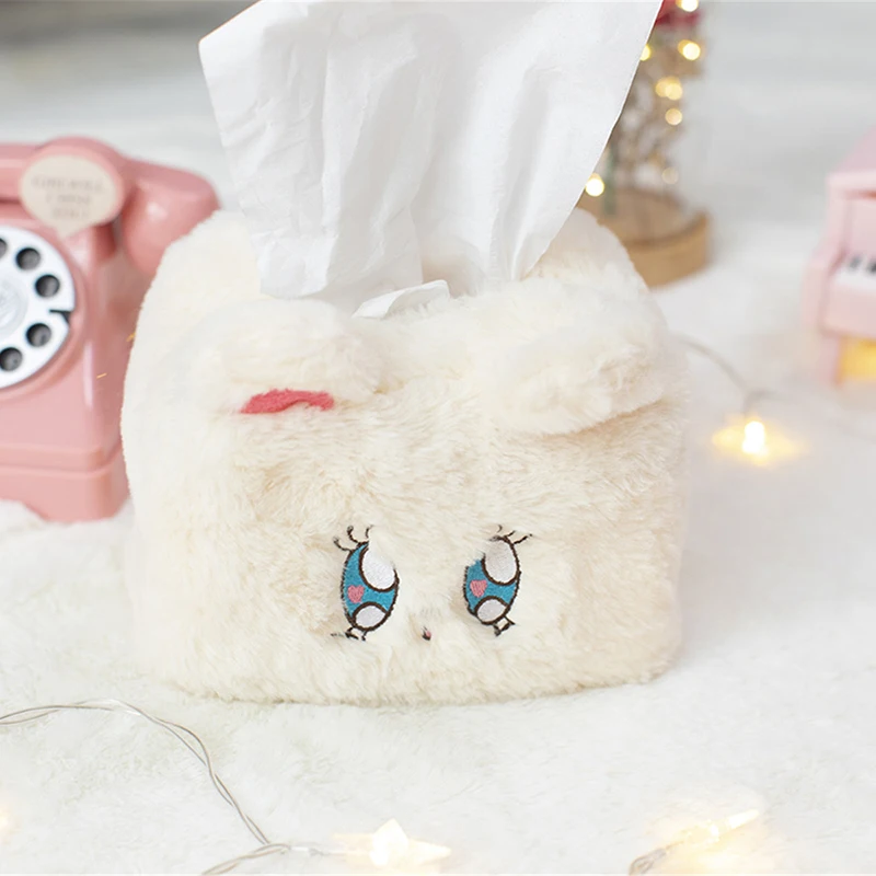 

Napkin Storage Case Paper Drawing Plush Box