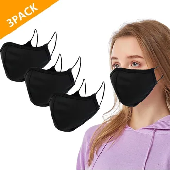 

Outdoor Full Machine WashableFace Masks Home Office Work 3PC Plus Size Face Mask Face Mask Reuseable Mouth Cover Mouth Mask
