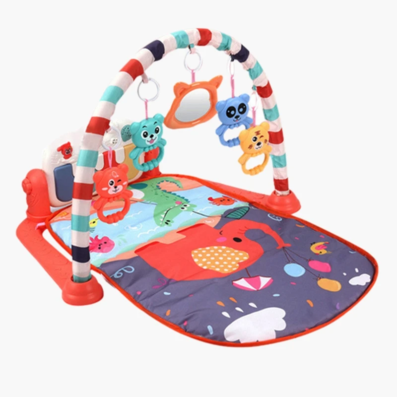 

Baby Play Mat Children's Rug Crawling Pad Kid Developing Playmat Music Infant Carpet Rattle Activity Education Toys for Children