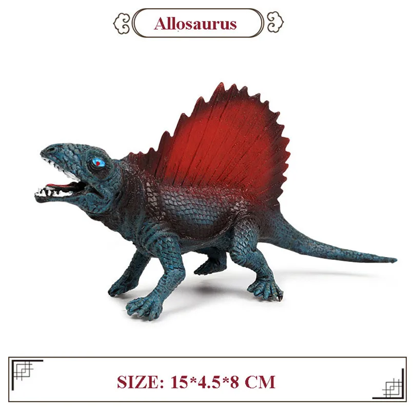 Jurassic моделирование сплошной динозавр игрушка набор диких животных тираннозавр Дракон позвоночника Дракон Птерозавр статический динозавр модель подарок