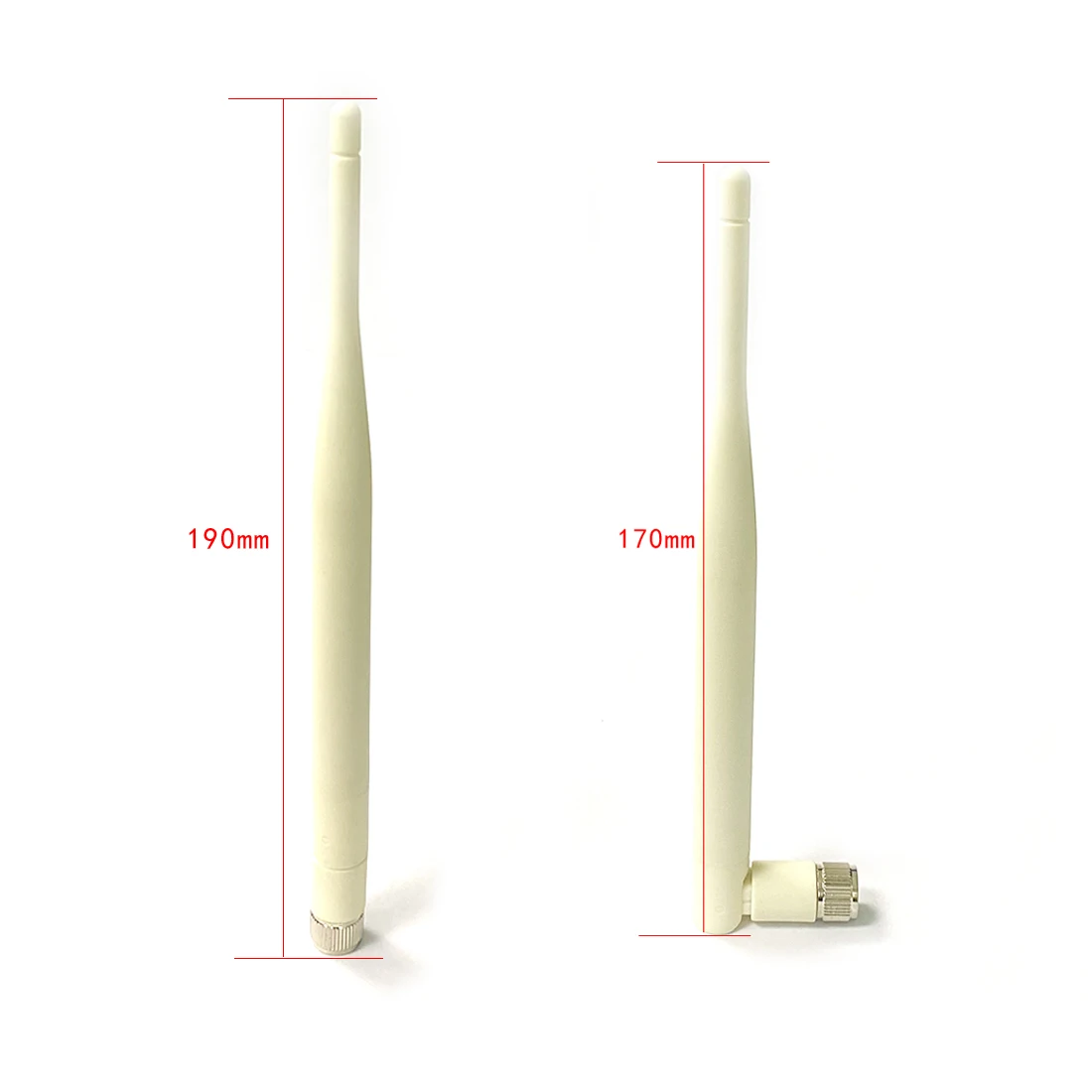 Wifi Antenna 2.4G 6dbi high gain Omni RP-SMA plug White AP + ipx to RP SMA jack cable 15cm for wireless router