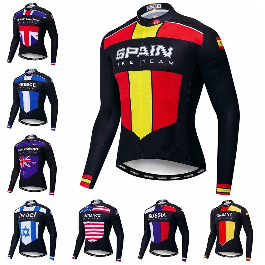 Weimostar велосипедная футболка, Мужская велосипедная рубашка, дорожный MTB, одежда для велосипеда, Майо, топ, Испания, Греция, Германия, Новая Зеландия, Португалия, США