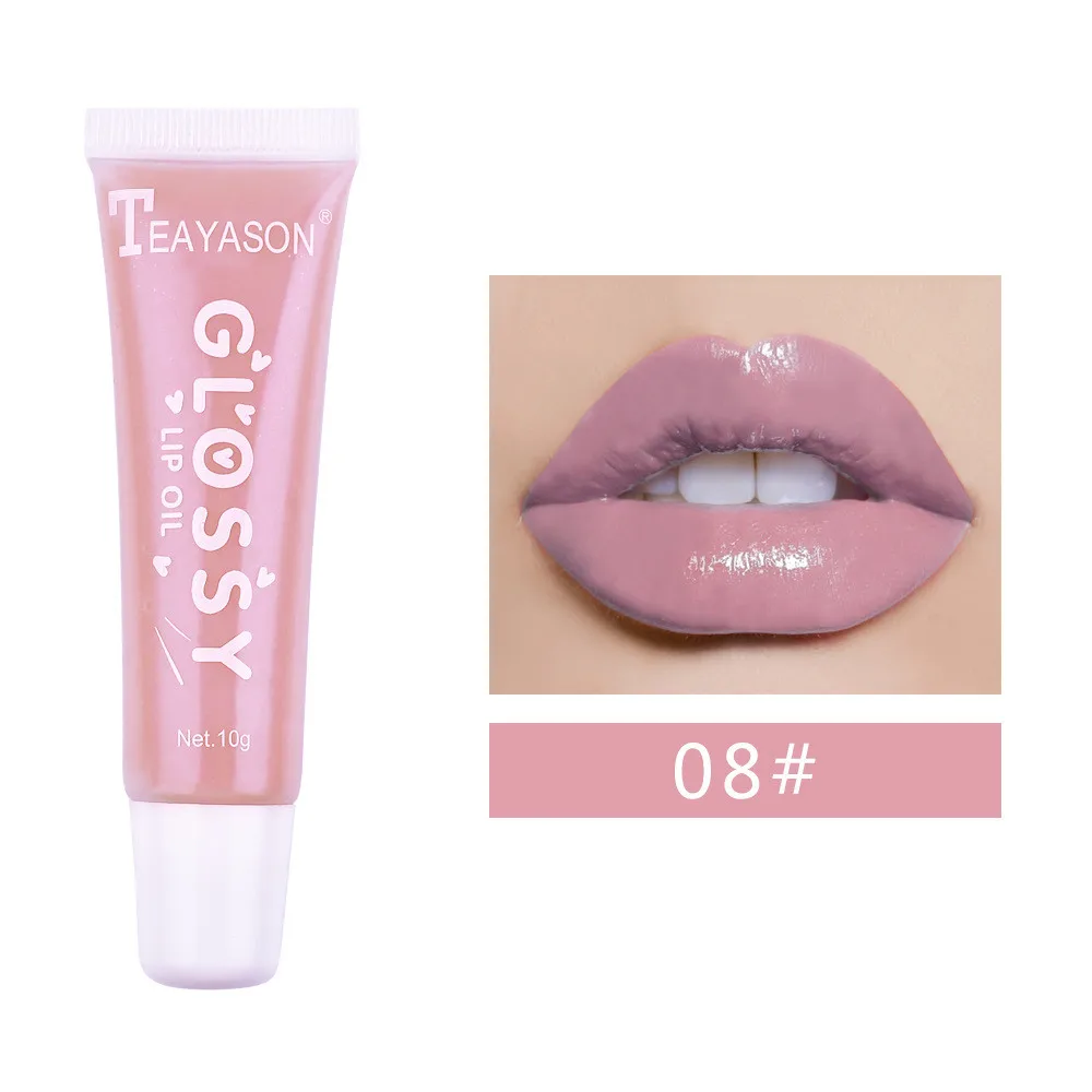 8 1PC Moisturizing Waterproof Makeup Enhance Elasticity Lip Booster Lip Care Lip Gloss Lip Glaze Lip Oil Liquid Lipstick - Цвет: 8