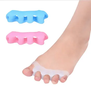 

Toe Separator Correction Hallux Valgus Corrector 2PCS Silicone Orthopedic Hammer Separator Straightener Spreader Foot Care Tool