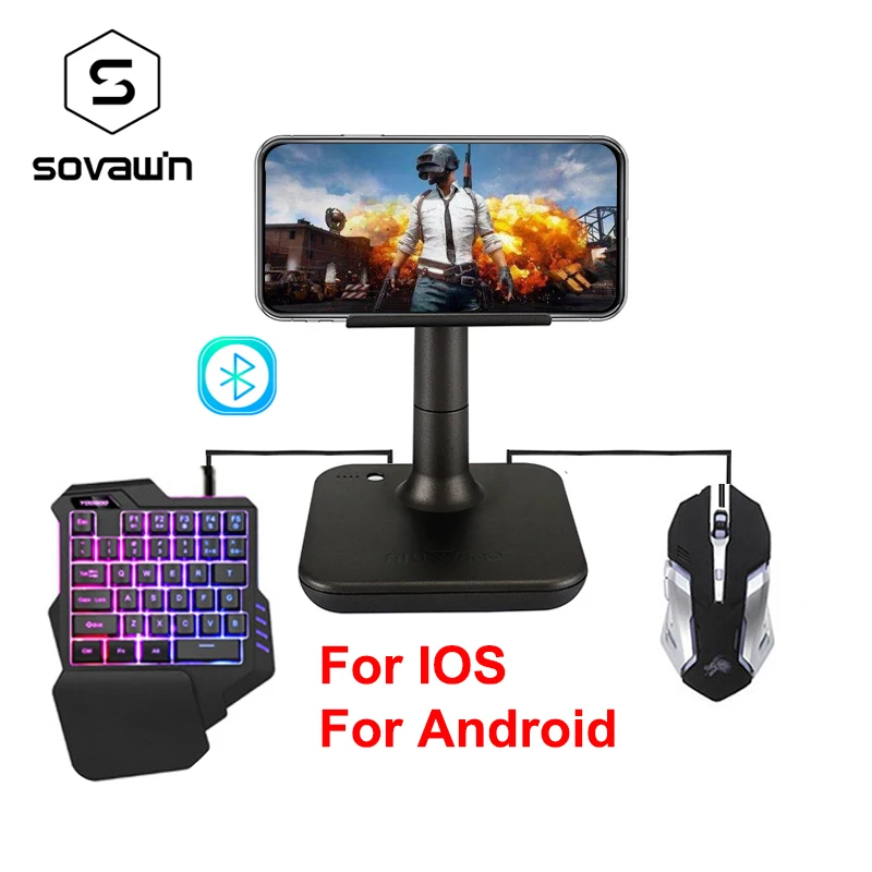 G3 Pubg Gamepad Controller for ios for Andorid Bluetooth Mobile Controller USB Keyboard Mouse Conve